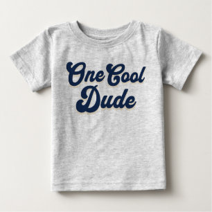 Ein Cooler Typ Junge 1. Geburtstag Baby T-shirt