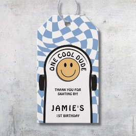 Ein Cooler Typ Skateboard 1. Geburtstag DANKE Geschenkanhänger