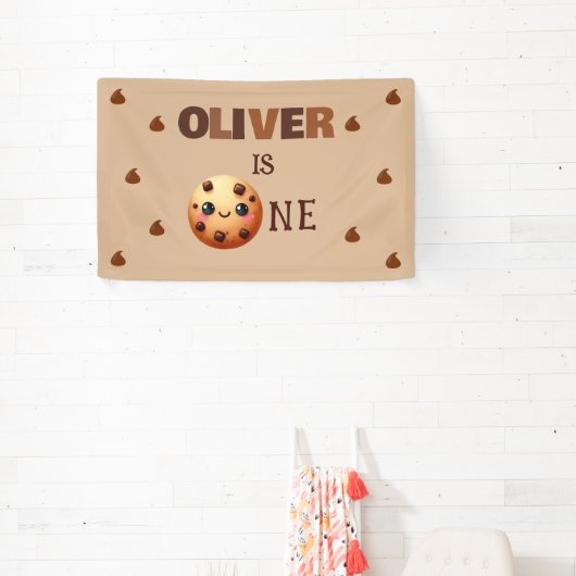 Ein Cooles Cookie 1. Geburtstag Banner (InSitu)