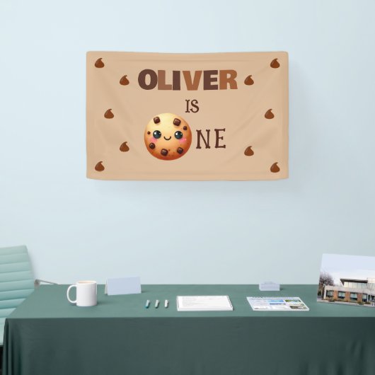 Ein Cooles Cookie 1. Geburtstag Banner (Messe)