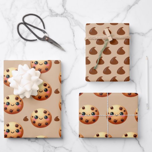 Ein Cooles Cookie 1. Geburtstag Geschenkpapier Set (Vorderseite)