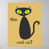 Ein Cooles Katzenposter Poster (Vorne)