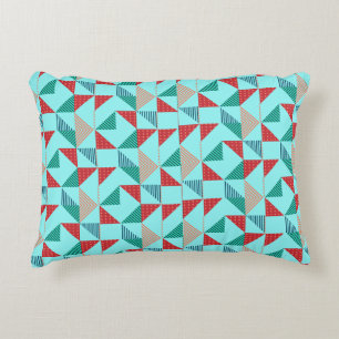 Ein cooles Retro-Muster-Design Dekokissen
