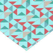 Ein cooles Retro-Muster-Design Kurzer Tischläufer (Ecke)