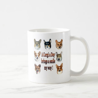 Ein Corgi ein Tag holt ein Lächeln 7 Kaffeetasse
