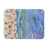 Ein Cornish Beach Magnet (Horizontal)