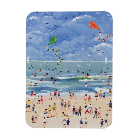 Ein Cornish Beach Magnet (Vertikal)