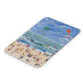 Ein Cornish Beach Magnet (Linke Seite)