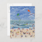 Ein Cornish Beach Postkarte (Vorne/Hinten)