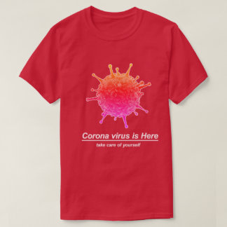 ein Corona-Virus(COVID-19)-Design. T-Shirt