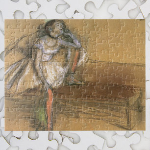 Ein Coryphee-Ruhen von Edgar Degas, Vintages Balle Puzzle
