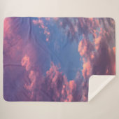 Ein Cotton Candy Sky Sherpadecke (Vorderseite (Horizontal))