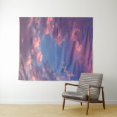 Ein Cotton Candy Sky Wandteppich (Beispiel (Horizontal))