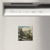 Ein Country-Tanz Magnet (In Situ (Geschirrspüler))