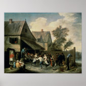 Ein Country-Tanz Poster (Vorne)