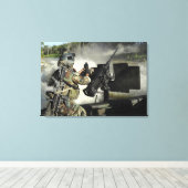 Ein Crewman der Kriegsmarine 2 Leinwanddruck (Insitu (Holzboden))