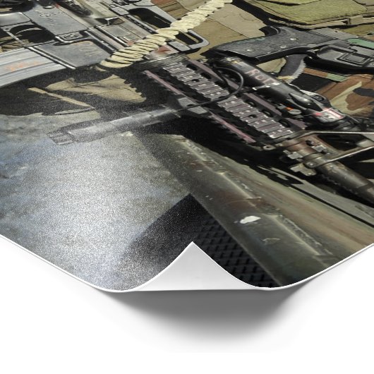 Ein Crewman des Kampfschiffs Fotodruck (Ecke)