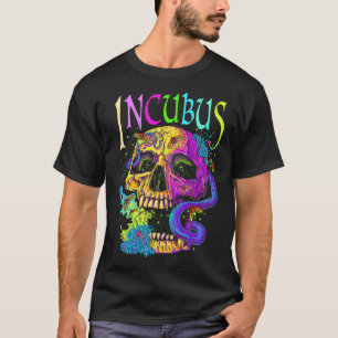 Ein crow Verlassen Skull Morning and Blume Incubus T-Shirt