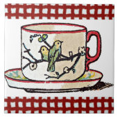 Ein Cuppa Fliese (Vorderseite)