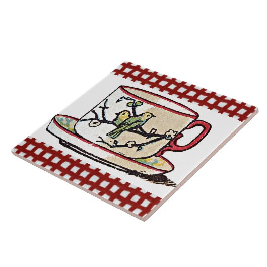 Ein Cuppa Fliese (Seite)