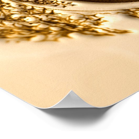 Ein Currier und ich frohe Weihnachten Poster (Ecke)