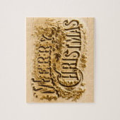 Ein Currier und ich frohe Weihnachten Puzzle (Vertikal)