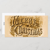 Ein Currier und Ives frohen Weihnachten (Vorne/Hinten)