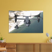 Ein CV-22 Osprey und ein MH-53 Pave Low Leinwanddruck (Insitu (Wohnzimmer))
