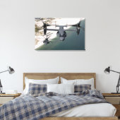 Ein CV-22 Osprey und ein MH-53 Pave Low Leinwanddruck (Insitu (Schlafzimmer))