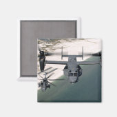 Ein CV-22 Osprey und ein MH-53 Pave Low Magnet (Vorderseite/Rückseite)