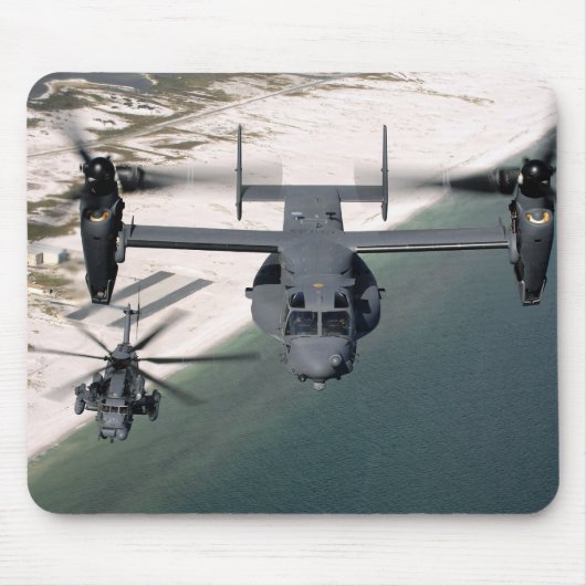 Ein CV-22 Osprey und ein MH-53 Pave Low Mousepad (Vorne)