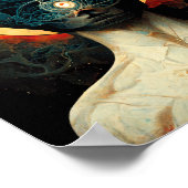 Ein Cyclops Surreal Dark Fantasy Art Poster (Ecke)