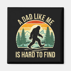 Ein Dad wie er ist schwer zu finden Bigfoot Dad Lu Magnet