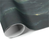 Ein Dampfschiff im Sturm im Atlantischen Ozean Geschenkpapier (Rolleneckpunkt)