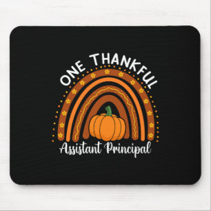 Ein dankbarer Augenblick Schulleiter Thanksgiving  Mousepad