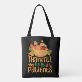 ein dankbarer Bruder Fall Erntedank Tag Special Tasche (Rückseite)