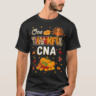 Ein dankbarer CNA-Herbstlaub Herbst CNA Thanksgivi T-Shirt