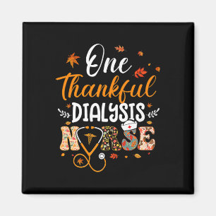 Ein dankbarer Dialyse Nurse Funny Erntedank Nur Magnet
