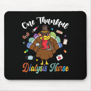 Ein dankbarer Dialyse Nurse Türkei glücklich Thank Mousepad