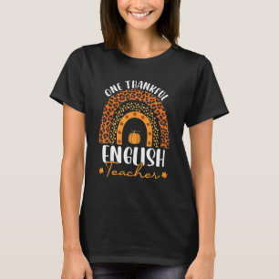 Ein dankbarer Englischlehrer Rainbow Leopard Groov T-Shirt