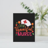 Ein dankbarer Erntedank für die Krankenversicherun Postkarte (Stehend Vorderseite)