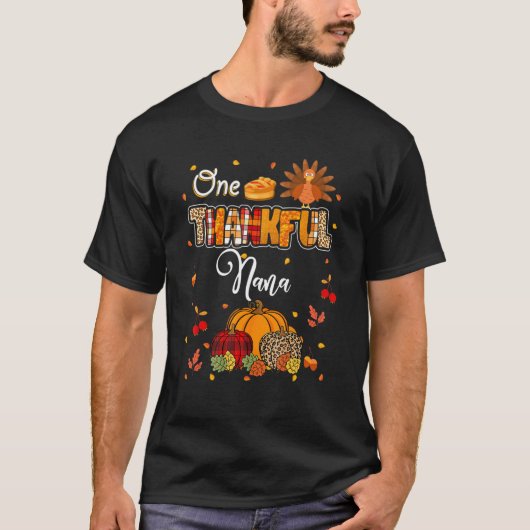 Ein dankbarer Herbst-Erntedank von Nana T-Shirt (Vorderseite)