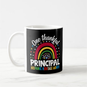 Ein dankbarer, hispanischer Kulturerbestmonat Kaffeetasse