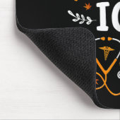 Ein dankbarer Icu Nurse Erntedank Funny Nursing Mousepad (Ecke)