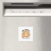 Ein dankbarer Kleinkind-Lehrer Herbst Regenbogen D Magnet (In Situ (Geschirrspüler))
