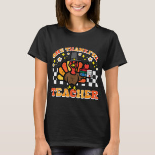 Ein dankbarer Lehrer bucht türkischer Erntedank Mä T-Shirt