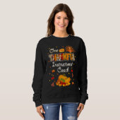 Ein dankbarer Lehrer Herbst Herbst Herbst Danke Sweatshirt (Vorne ganz)