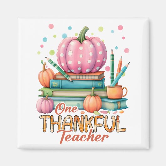 Ein dankbarer Lehrer Magnet (Vorne)