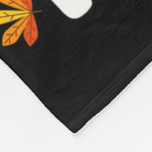 Ein dankbarer Mama Erntedank Regenbogen Fall Leopa Fleecedecke (Ecke)