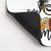 Ein dankbarer Mama Funny Messy Bun Herbst Herbst a Mousepad (Ecke)